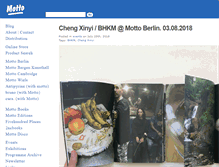Tablet Screenshot of mottodistribution.com